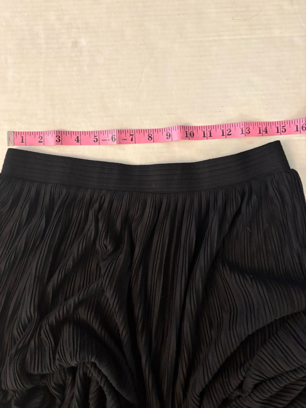 LOFT Pleated Maxi Skirt Black Size Medium - Picture 2 of 6